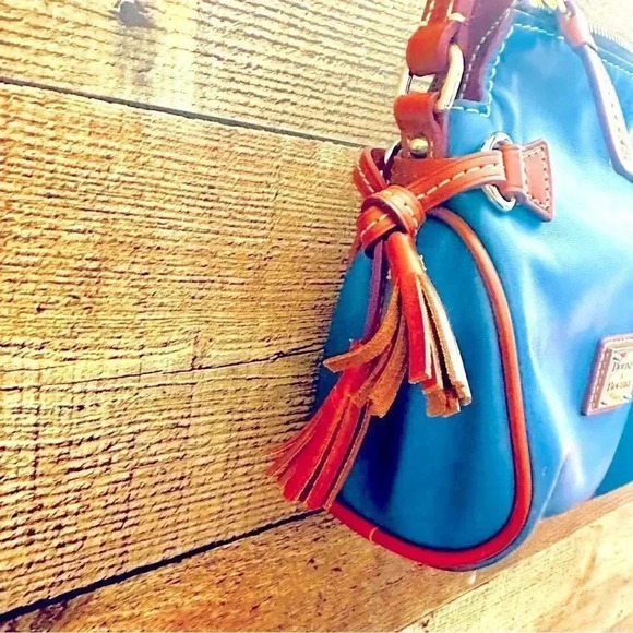 Doooney & BourkeāFlorentineĀ Leather Mini Zip Crossbody With Tassels - Picture 5 of 15